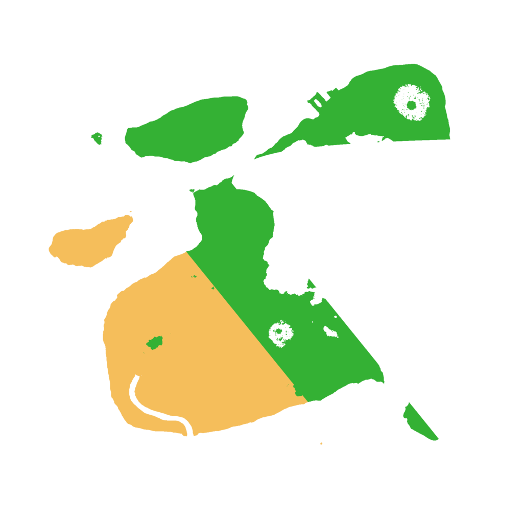 Biome Rust Map: Procedural Map, Size: 2263, Seed: 1337