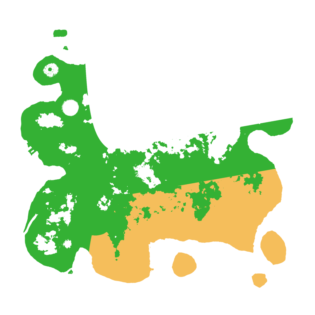 Biome Rust Map: Procedural Map, Size: 3400, Seed: 25271188