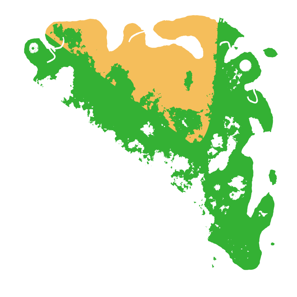Biome Rust Map: Procedural Map, Size: 4500, Seed: 841530