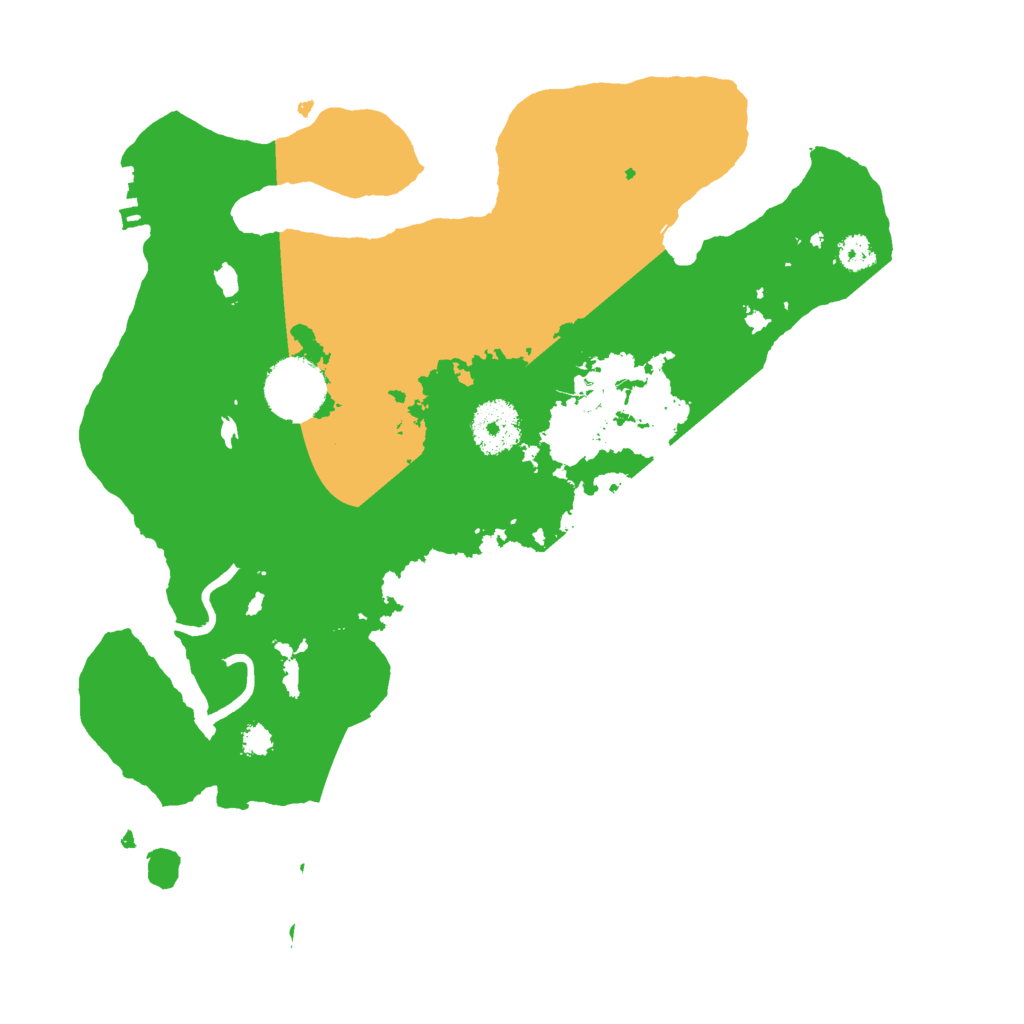 Biome Rust Map: Procedural Map, Size: 3000, Seed: 152662345