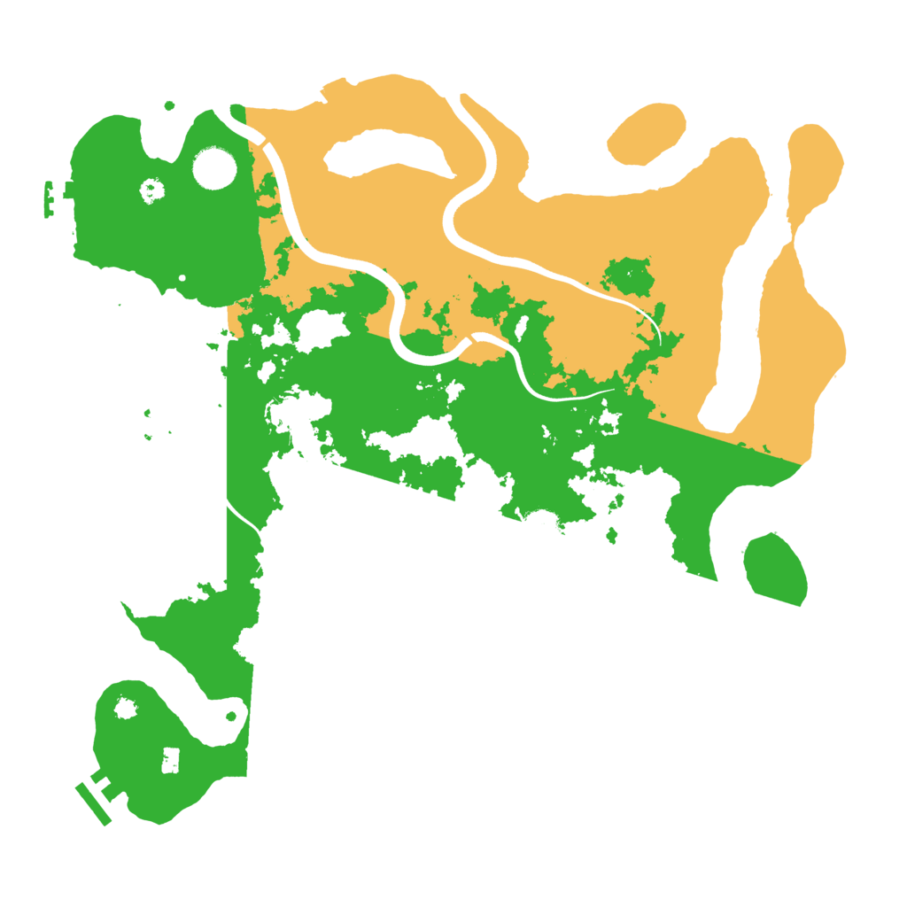 Biome Rust Map: Procedural Map, Size: 3750, Seed: 22827