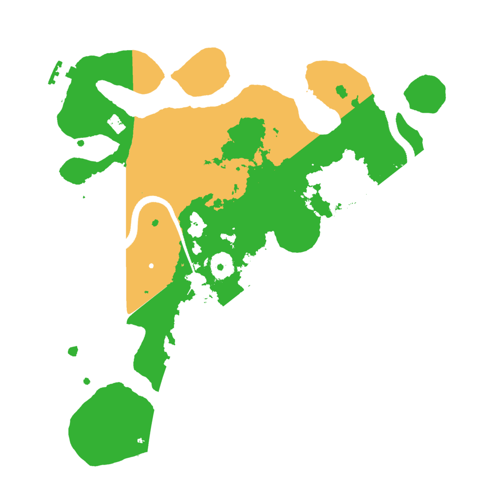 Biome Rust Map: Procedural Map, Size: 3000, Seed: 1624916