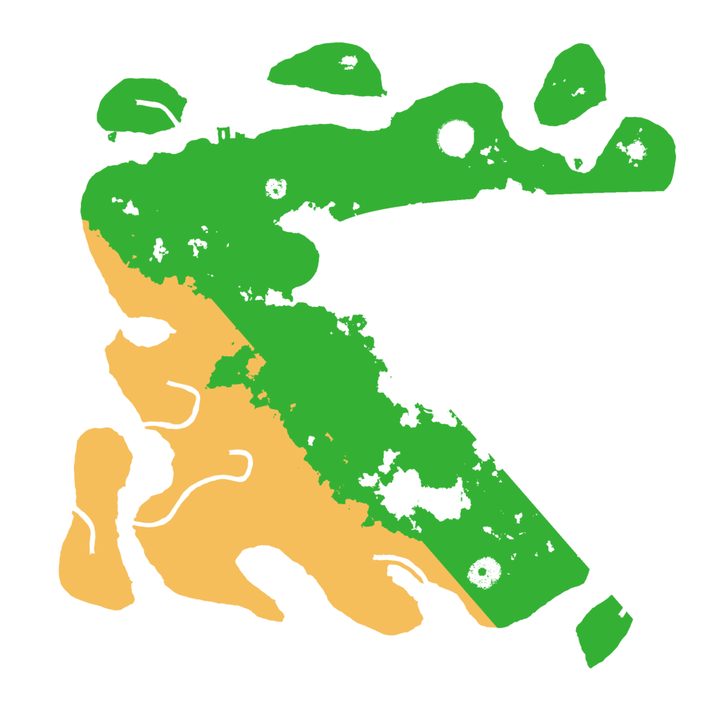 Biome Rust Map: Procedural Map, Size: 3500, Seed: 1447019804