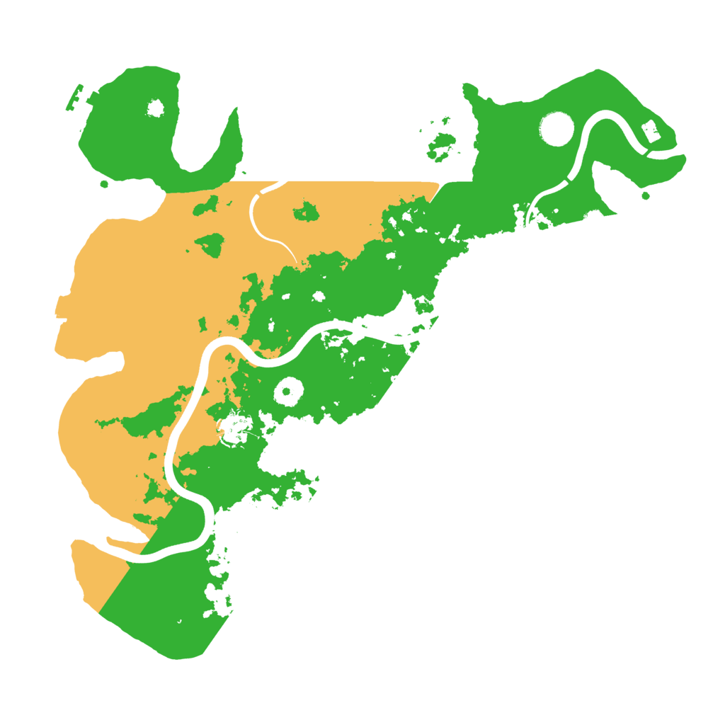 Biome Rust Map: Procedural Map, Size: 3750, Seed: 1724836681