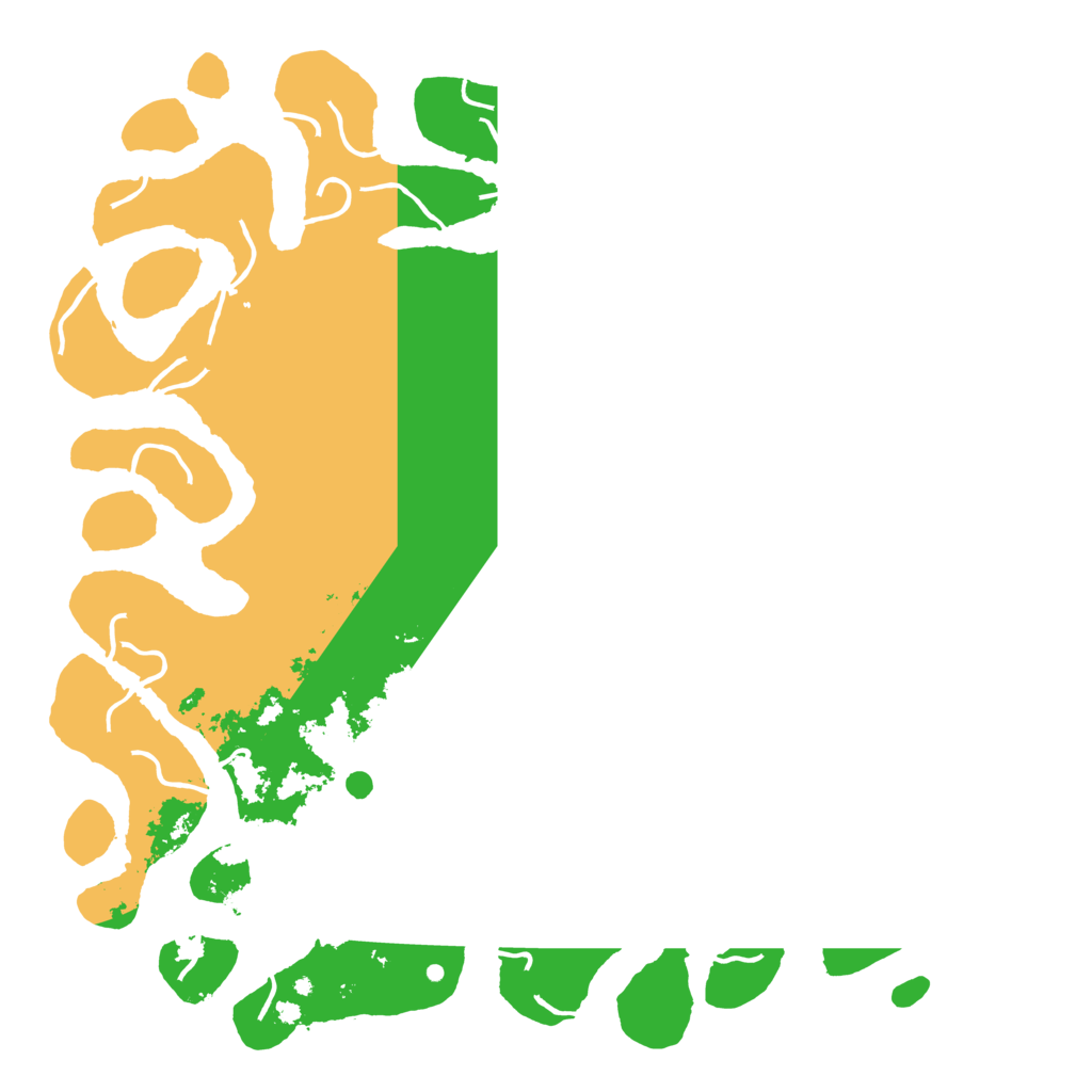 Biome Rust Map: Procedural Map, Size: 5500, Seed: 819