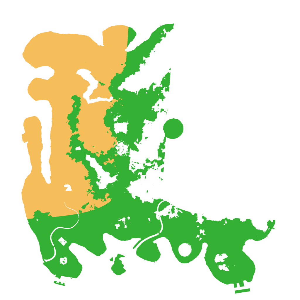 Biome Rust Map: Procedural Map, Size: 4000, Seed: 292936706