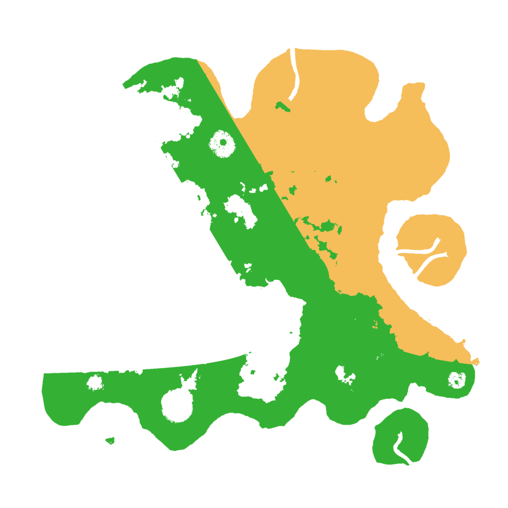 Biome Rust Map: Procedural Map, Size: 3000, Seed: 300034