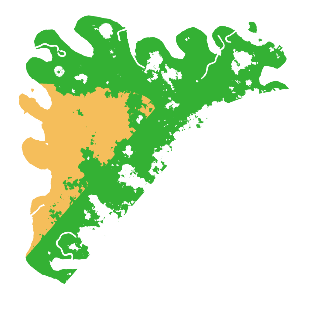 Biome Rust Map: Procedural Map, Size: 4500, Seed: 26783