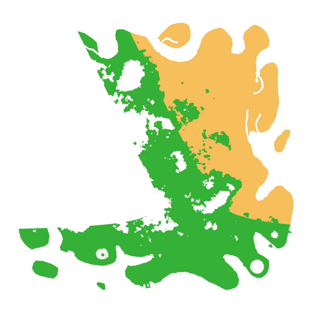 Biome Rust Map: Procedural Map, Size: 4000, Seed: 195605439