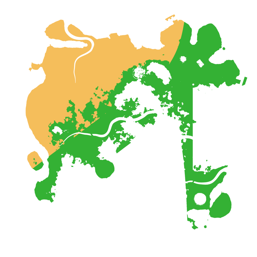 Biome Rust Map: Procedural Map, Size: 3750, Seed: 957028294