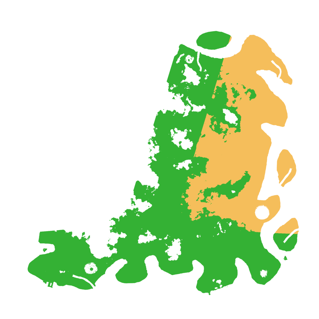 Biome Rust Map: Procedural Map, Size: 4000, Seed: 107622