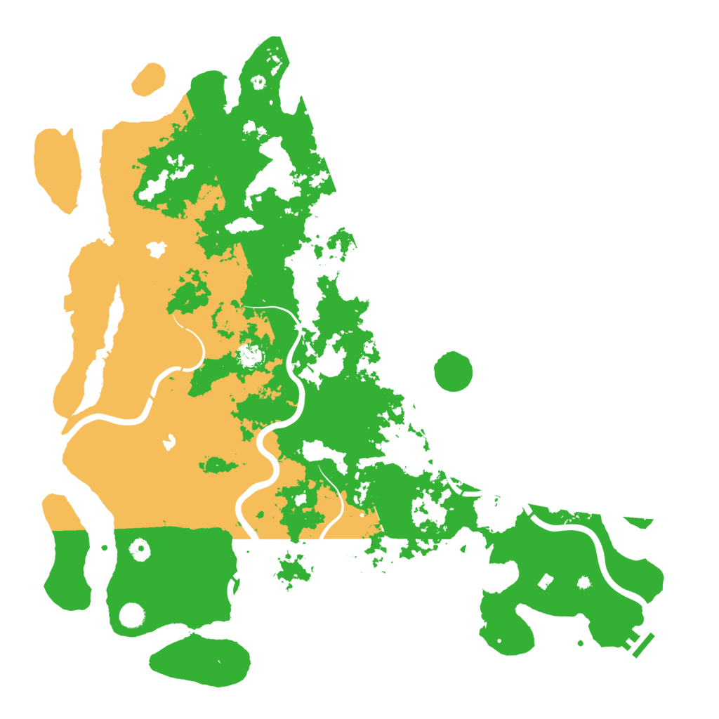Biome Rust Map: Procedural Map, Size: 5000, Seed: 505012