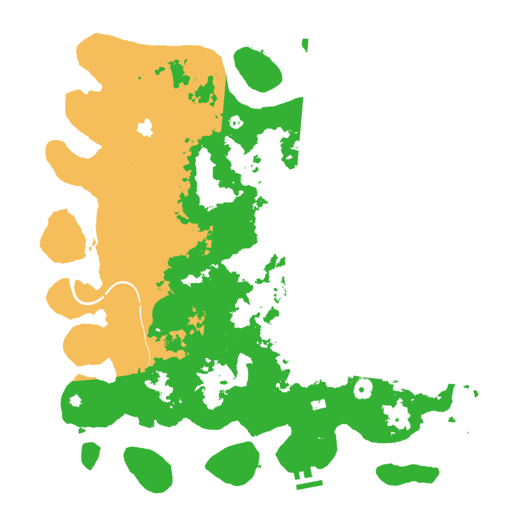 Biome Rust Map: Procedural Map, Size: 4000, Seed: 864390