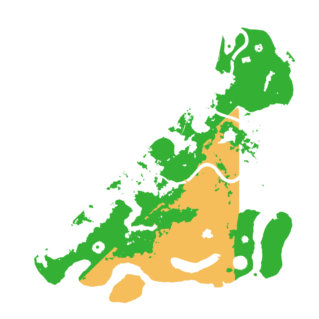 Biome Rust Map: Procedural Map, Size: 4000, Seed: 564852