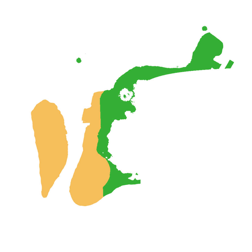 Biome Rust Map: Procedural Map, Size: 2000, Seed: 1844748369