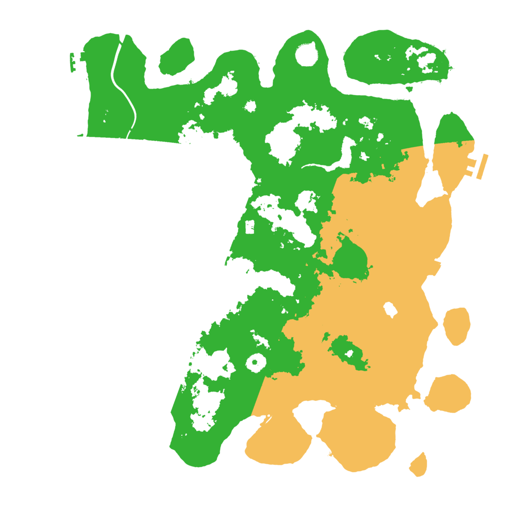 Biome Rust Map: Procedural Map, Size: 4000, Seed: 939710