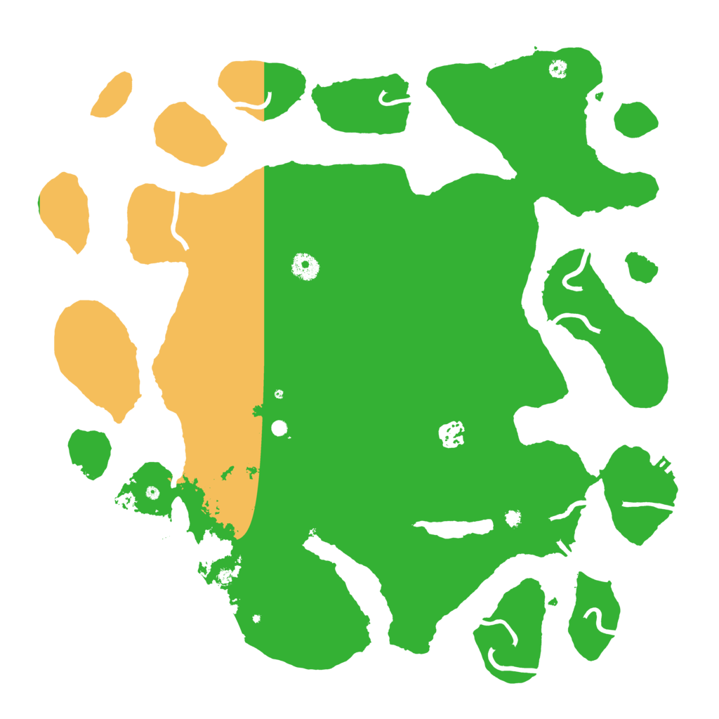 Biome Rust Map: Procedural Map, Size: 4000, Seed: 947511