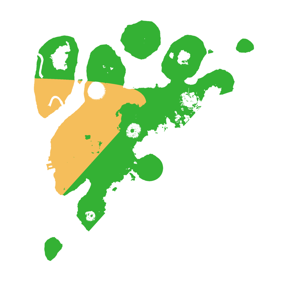Biome Rust Map: Procedural Map, Size: 3000, Seed: 827392