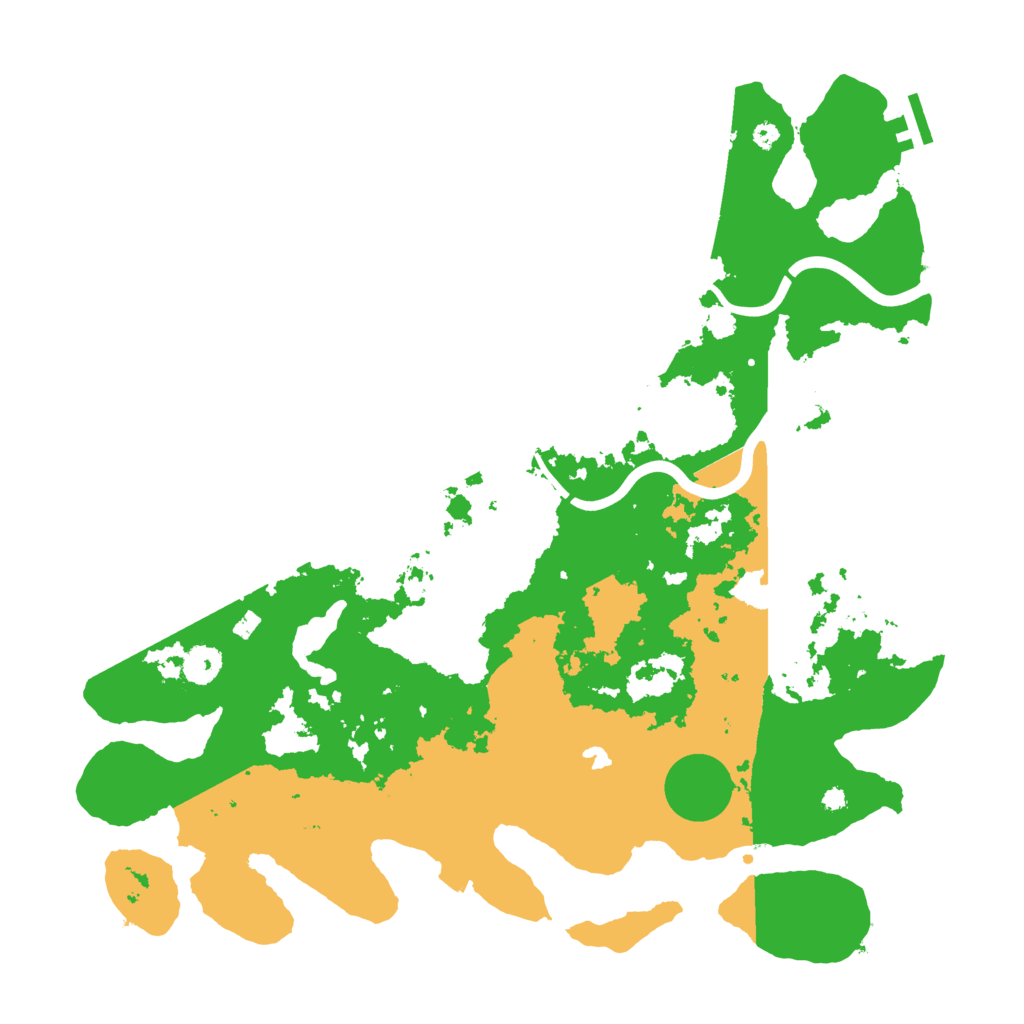 Biome Rust Map: Procedural Map, Size: 4000, Seed: 83749