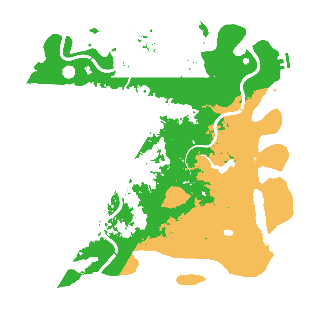 Biome Rust Map: Procedural Map, Size: 4200, Seed: 67518902