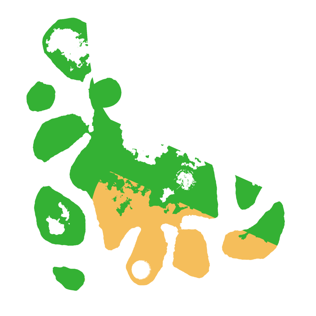 Biome Rust Map: Barren, Size: 3000, Seed: 2057