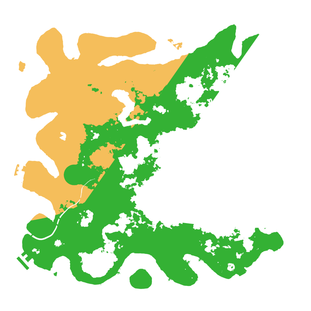 Biome Rust Map: Procedural Map, Size: 4000, Seed: 1378828220