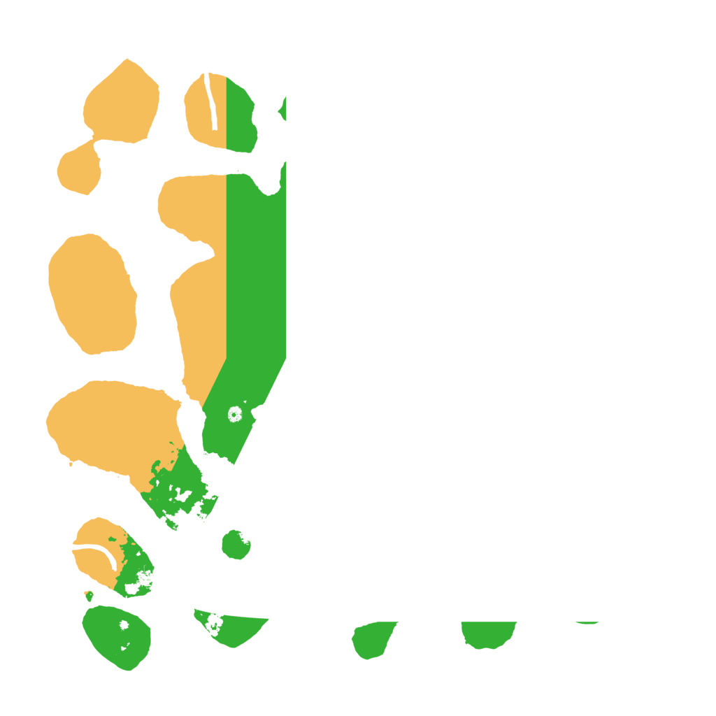 Biome Rust Map: Procedural Map, Size: 3500, Seed: 974226