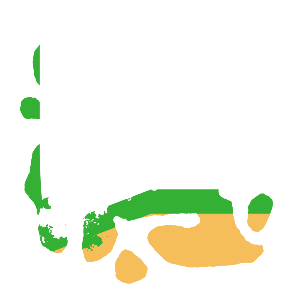 Biome Rust Map: Barren, Size: 3500, Seed: 5347