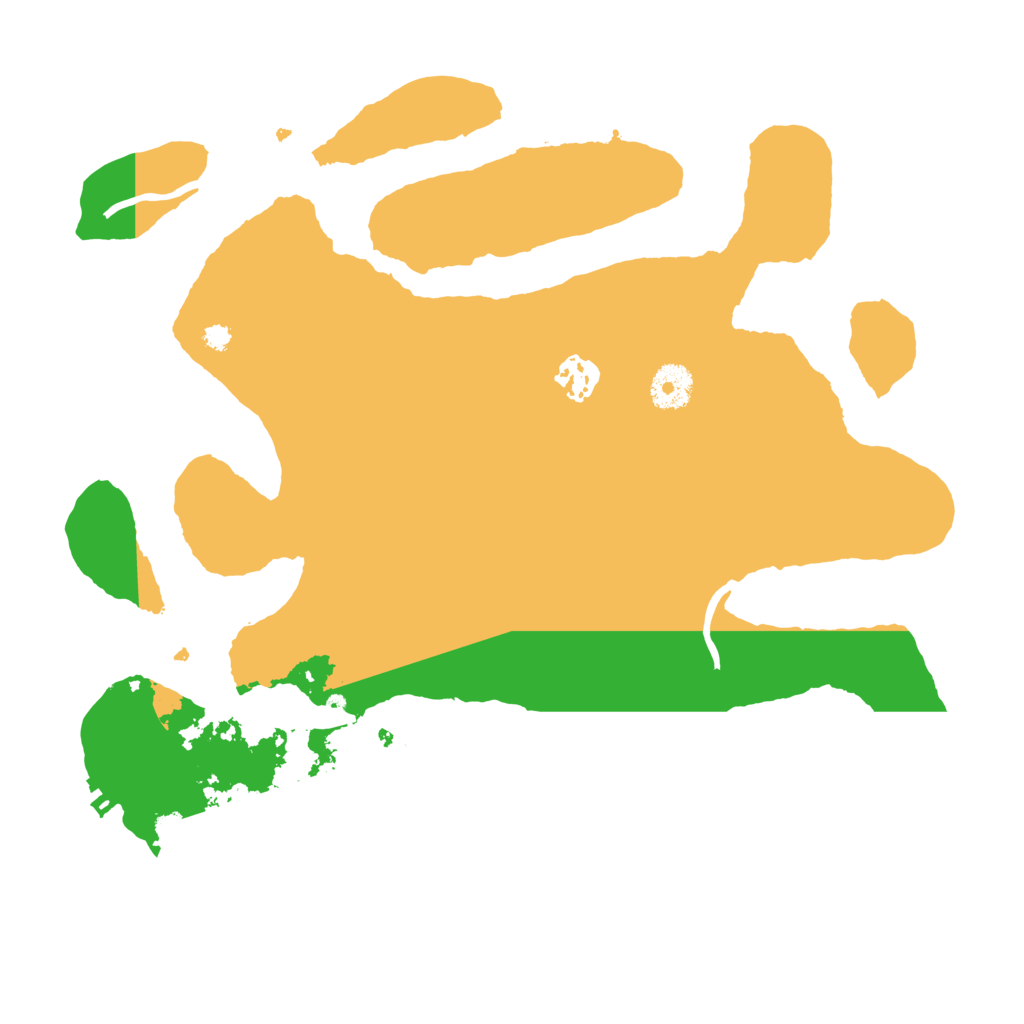 Biome Rust Map: Procedural Map, Size: 3500, Seed: 340114