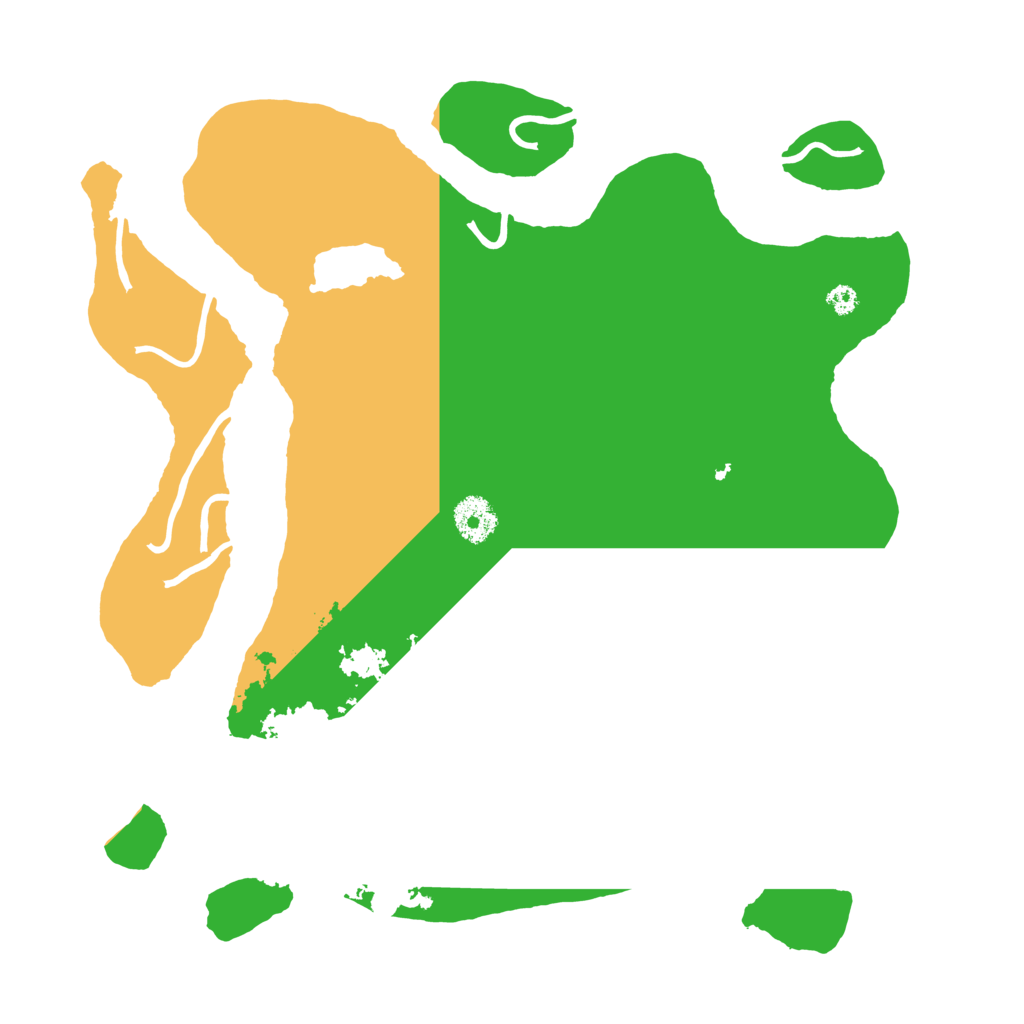 Biome Rust Map: Procedural Map, Size: 3500, Seed: 703681