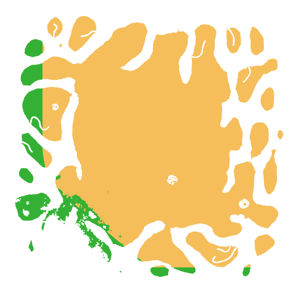 Biome Rust Map: Procedural Map, Size: 4500, Seed: 336741