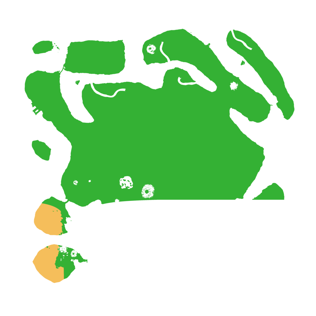 Biome Rust Map: Procedural Map, Size: 3500, Seed: 466433