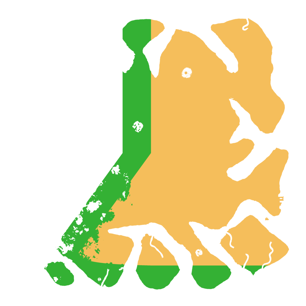 Biome Rust Map: Procedural Map, Size: 4500, Seed: 167666