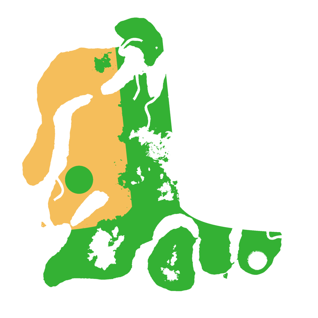 Biome Rust Map: Procedural Map, Size: 3000, Seed: 7488