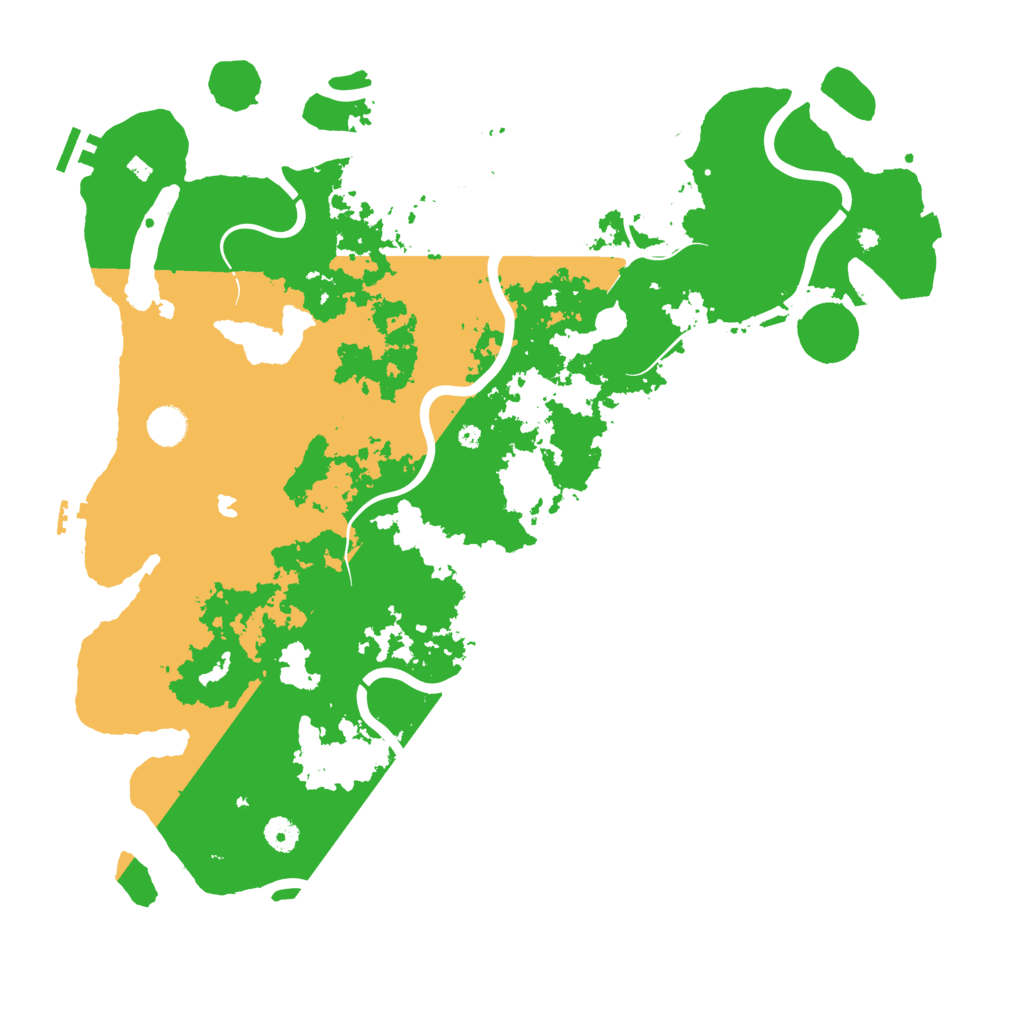 Biome Rust Map: Procedural Map, Size: 4500, Seed: 321860