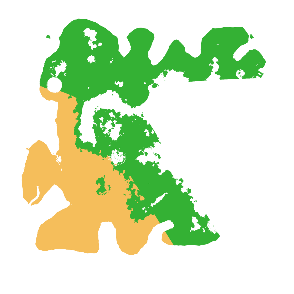 Biome Rust Map: Procedural Map, Size: 3500, Seed: 727141