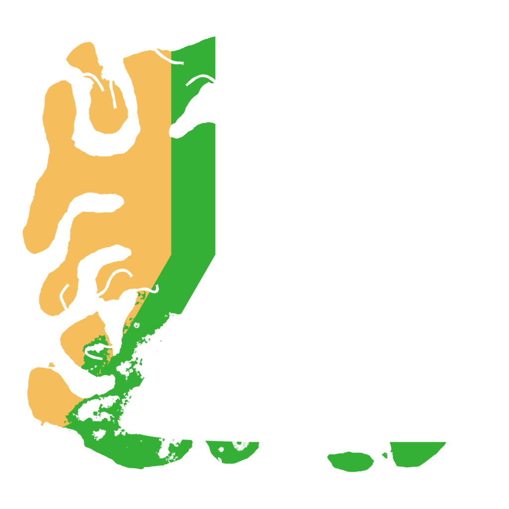 Biome Rust Map: Procedural Map, Size: 4400, Seed: 50500