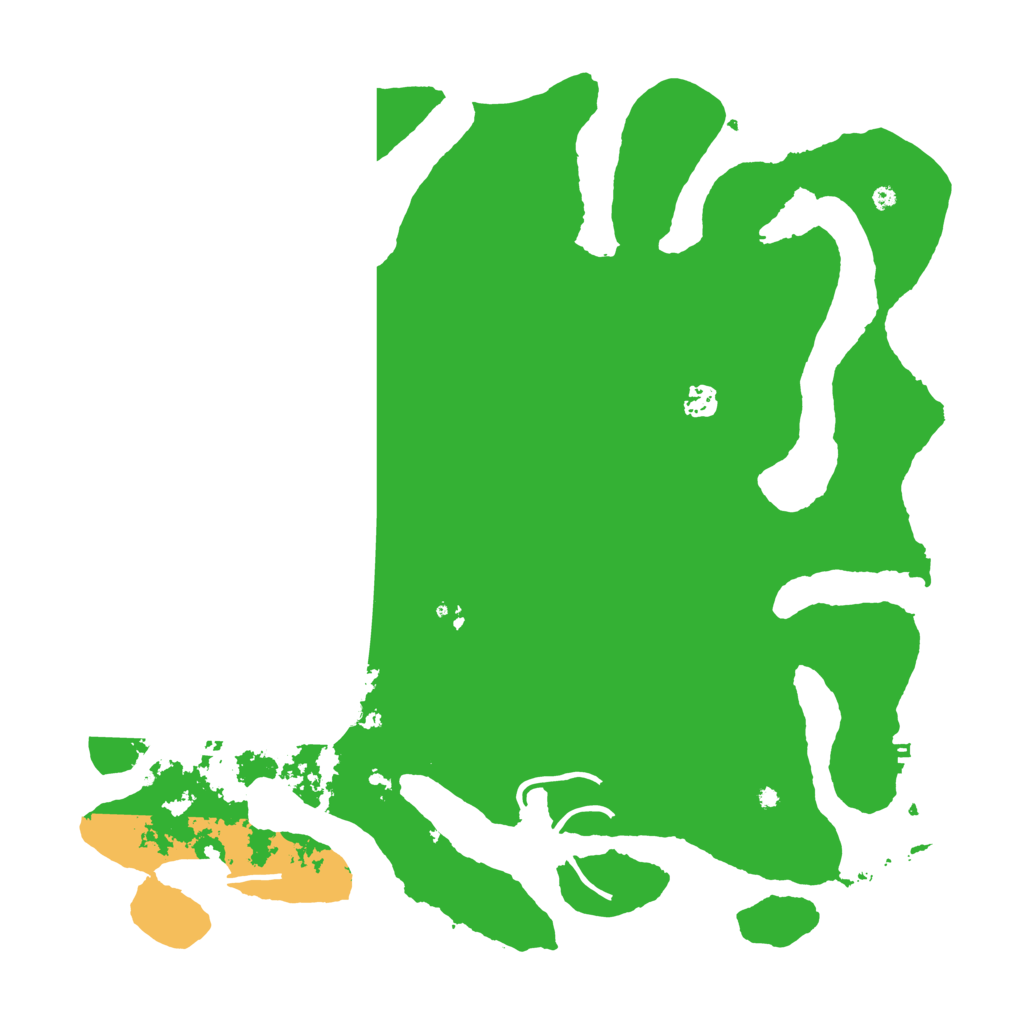 Biome Rust Map: Procedural Map, Size: 4500, Seed: 122390