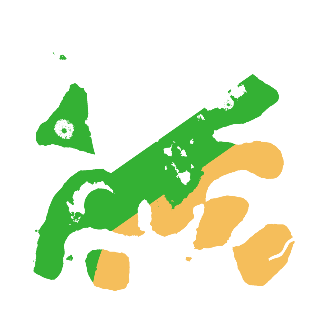 Biome Rust Map: Procedural Map, Size: 2500, Seed: 1695515108