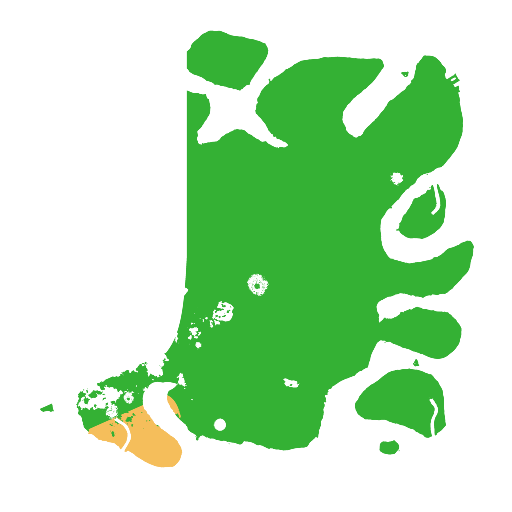 Biome Rust Map: Procedural Map, Size: 3800, Seed: 12306