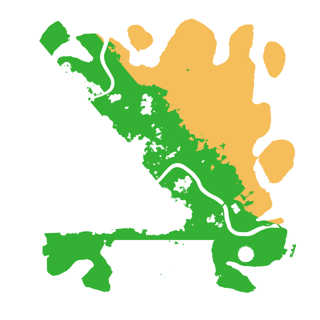 Biome Rust Map: Procedural Map, Size: 3600, Seed: 22306
