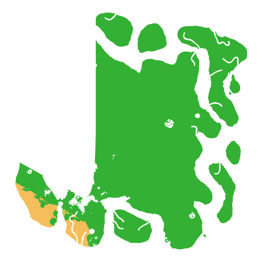 Biome Rust Map: Procedural Map, Size: 4500, Seed: 1454067999