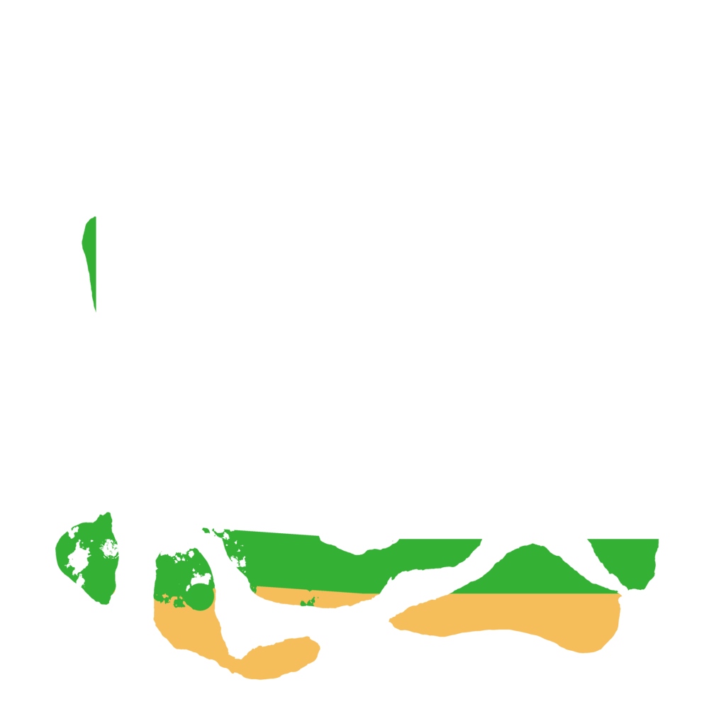 Biome Rust Map: Barren, Size: 3500, Seed: 124214124