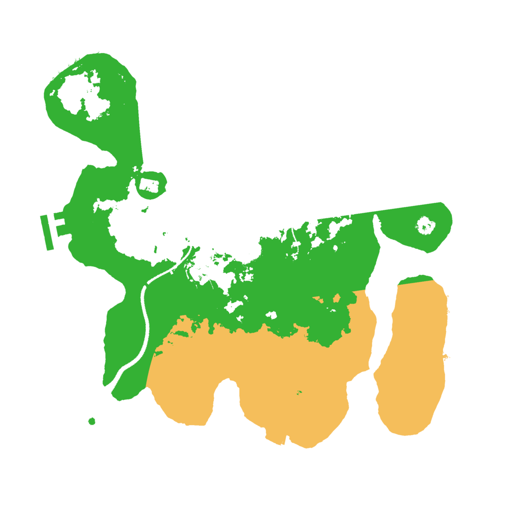 Biome Rust Map: Procedural Map, Size: 2900, Seed: 32306