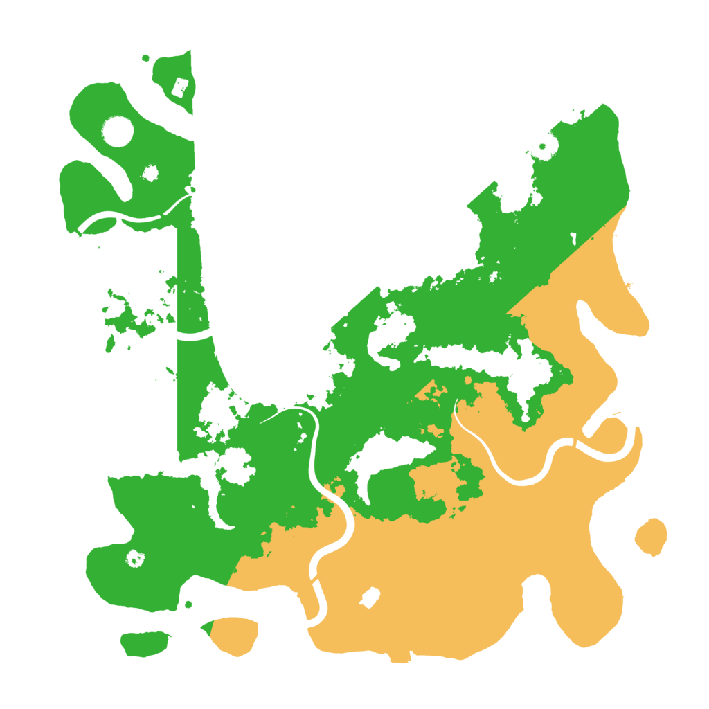 Biome Rust Map: Procedural Map, Size: 4000, Seed: 1283880032