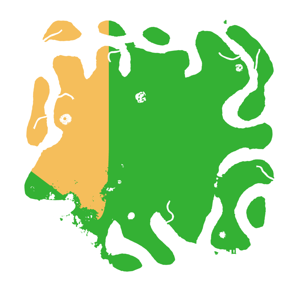 Biome Rust Map: Procedural Map, Size: 4000, Seed: 630457601