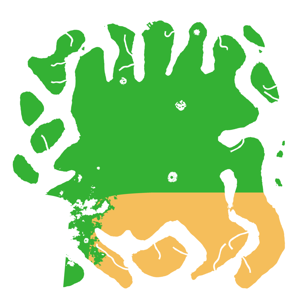 Biome Rust Map: Procedural Map, Size: 4500, Seed: 268731