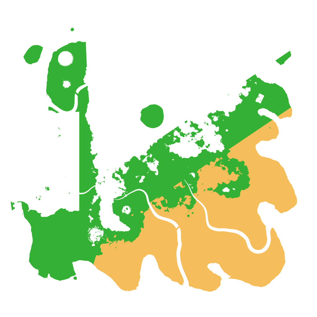 Biome Rust Map: Procedural Map, Size: 3750, Seed: 1161285408