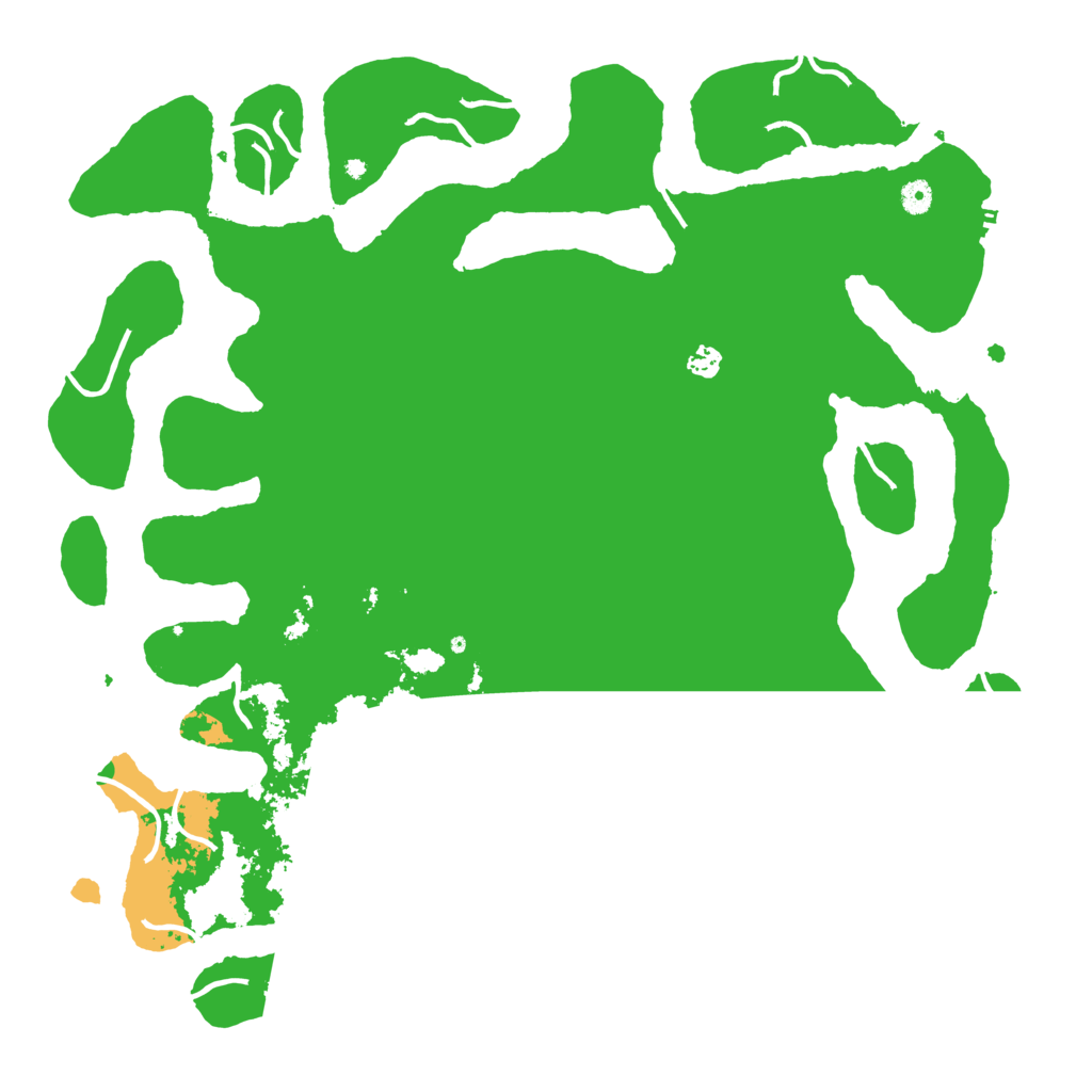 Biome Rust Map: Procedural Map, Size: 5000, Seed: 2536