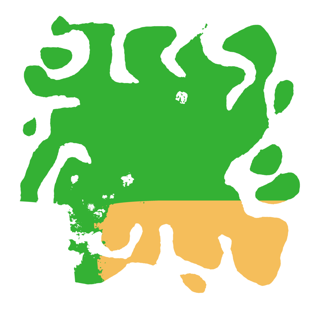 Biome Rust Map: Barren, Size: 3950, Seed: 58785632